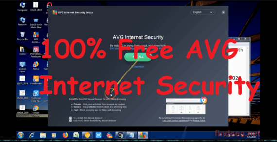 100% Free AVG Internet Security 2020